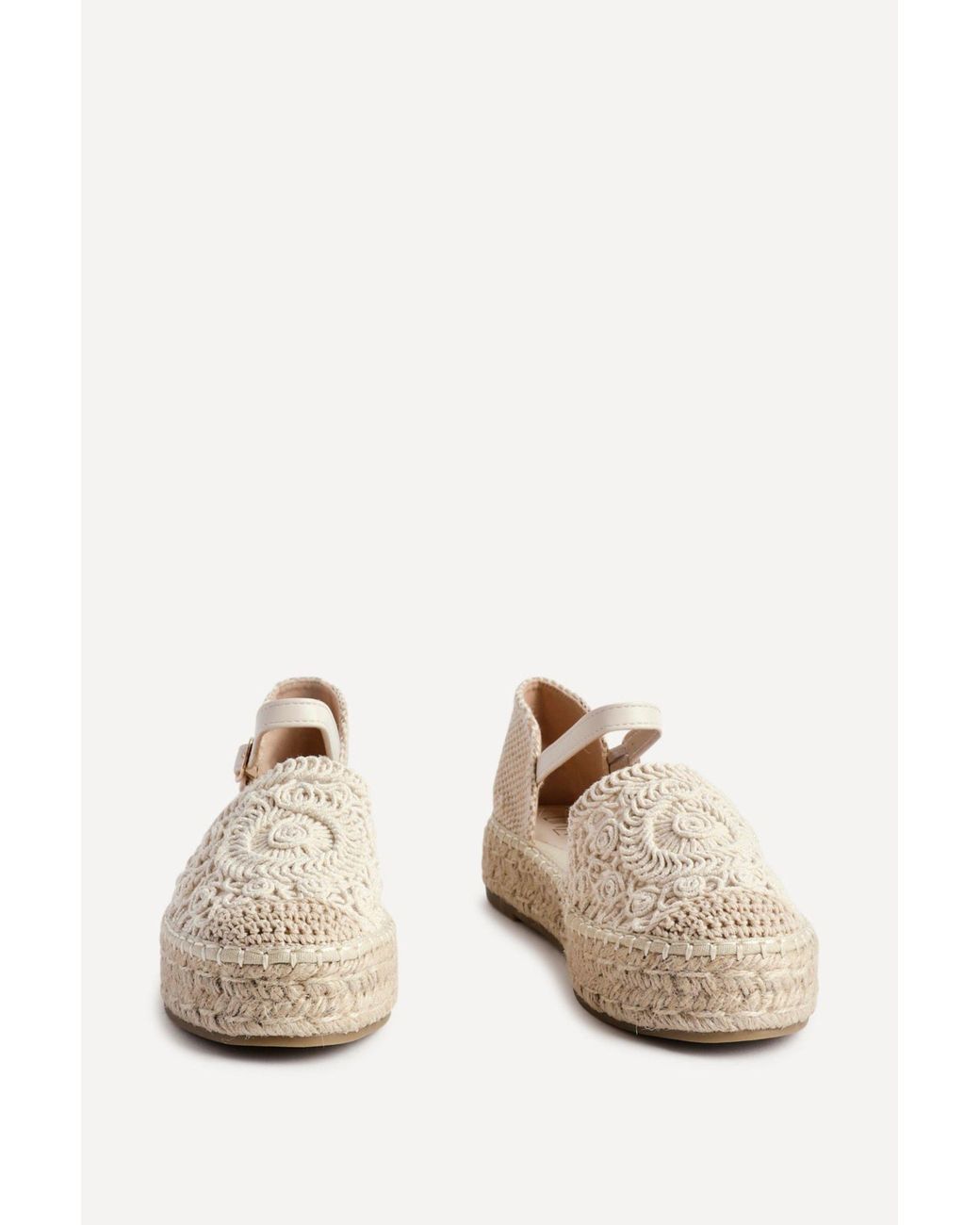 Linzi Natural Adelina Woven Espadrille Sandals