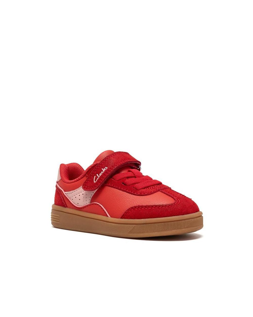 Clarks Red Tavian City T. Trainers