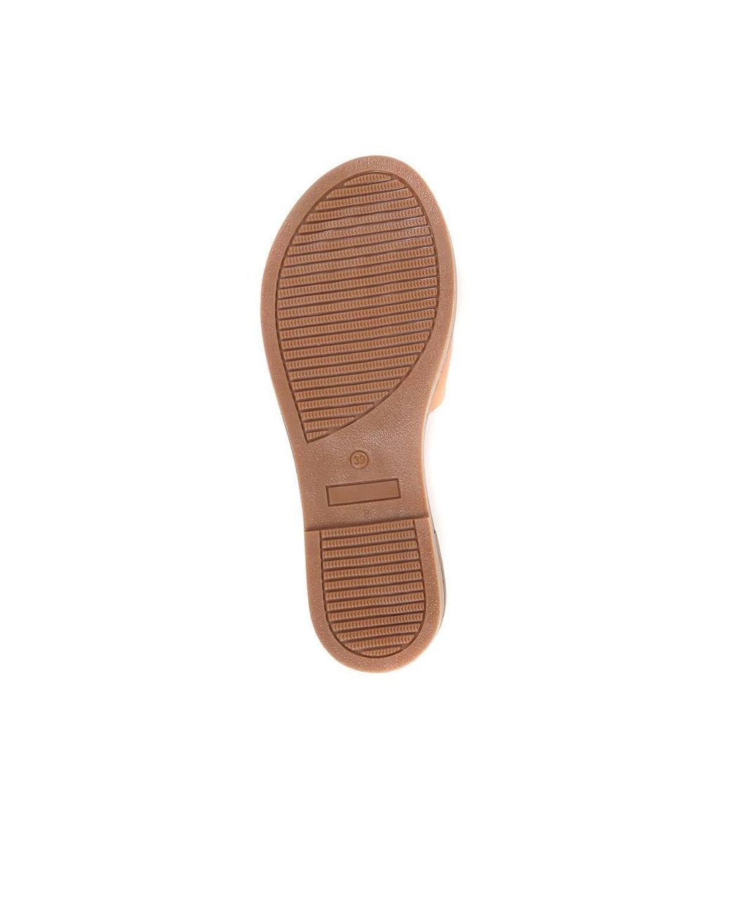 Jones Bootmaker Brown Emillina Leather Buckle Mule Sandals