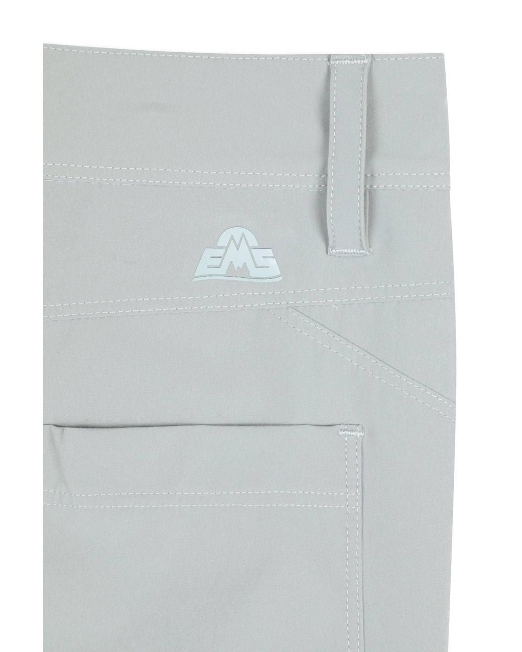 Mountain Warehouse Gray 'Compass' Lightweight 4-Way Stretch Quick Dry Upf 50+ Walking Trousers for men