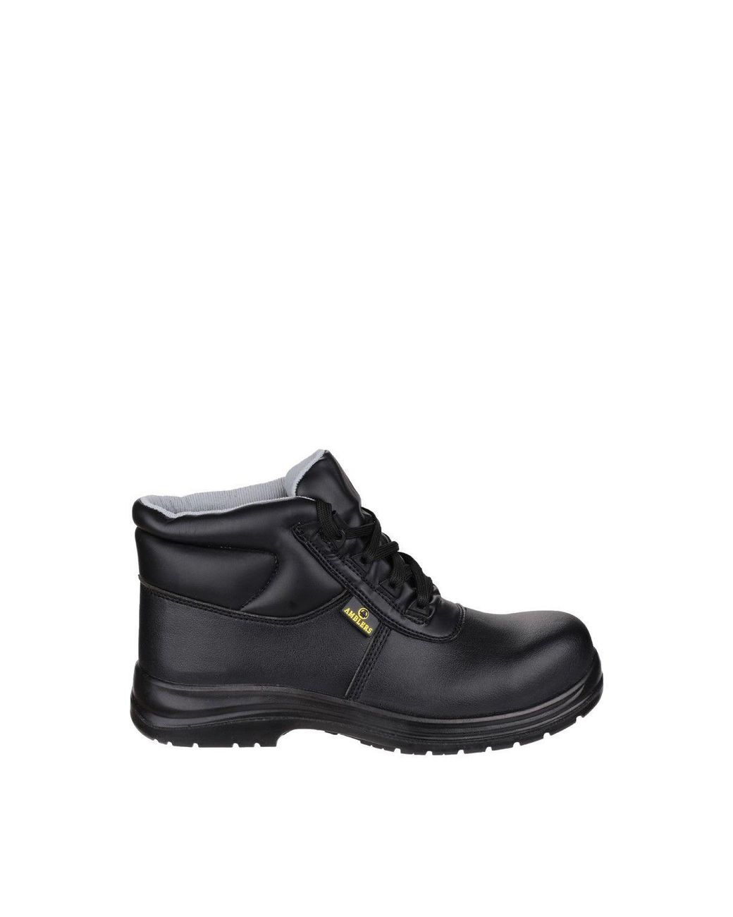 Amblers Black 'Fs663' Safety Shoes