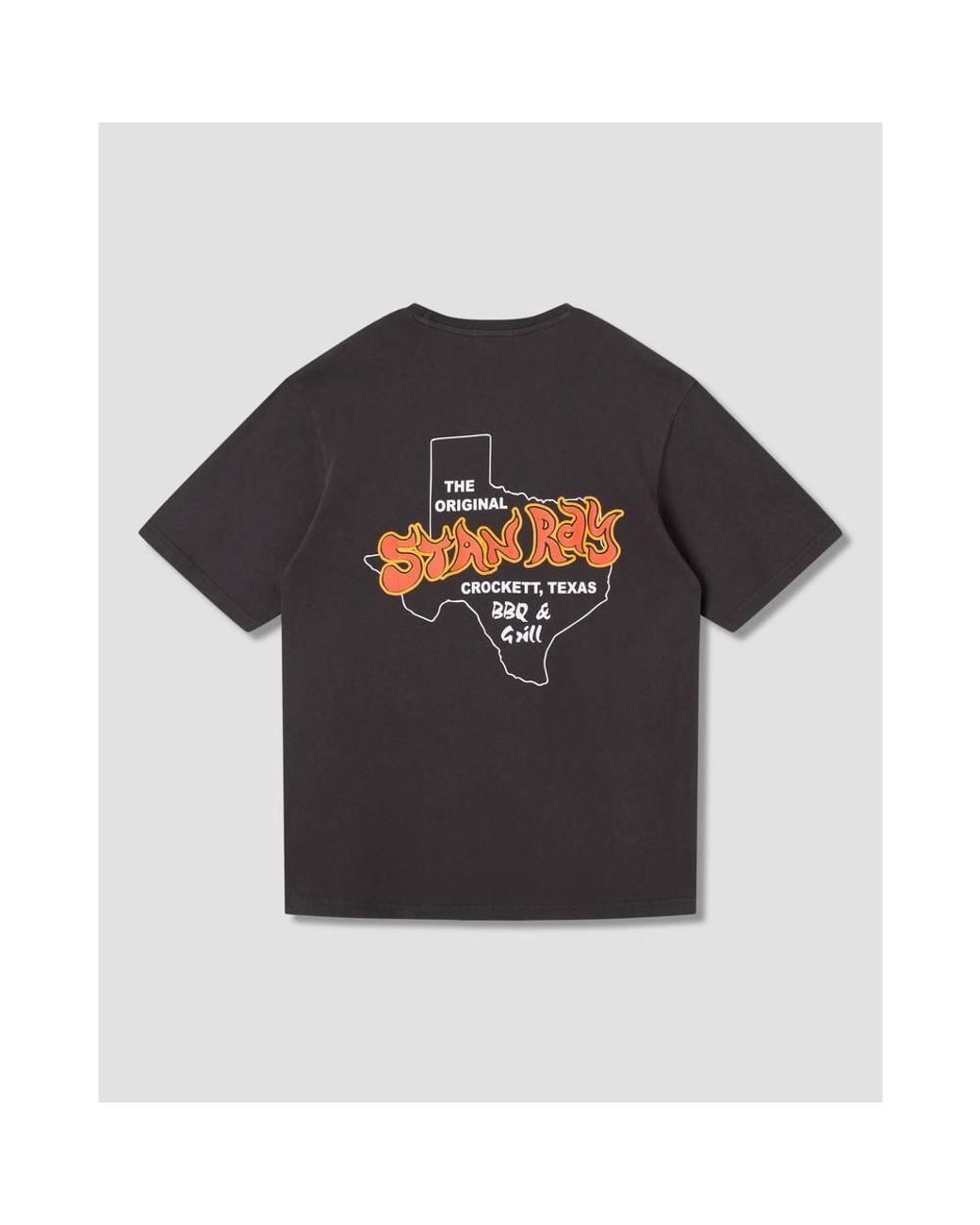 Stan Ray Black T-Shirt Bbq for men