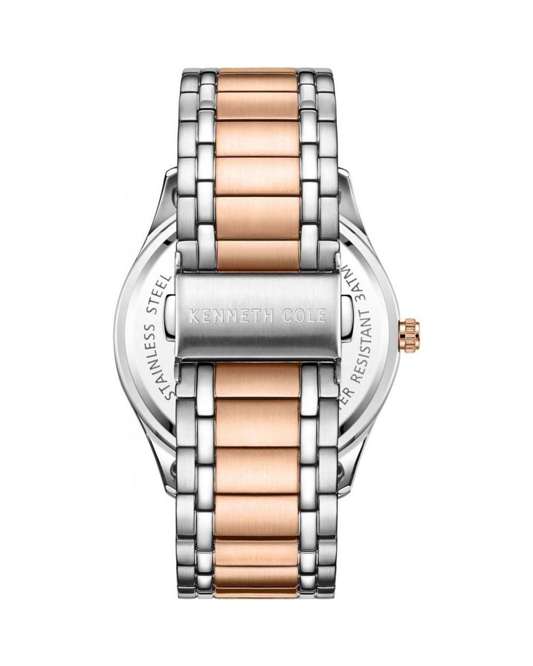 Kenneth Cole Metallic Kc51117003 Classic 41Mm Quartz Watch for men
