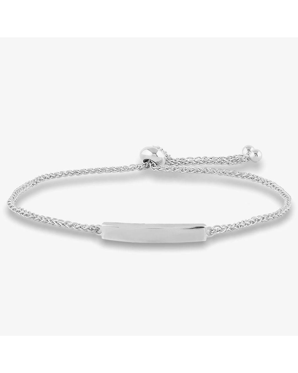Rosa Lea White Bar Toggle Bracelet Am-2Thb034904