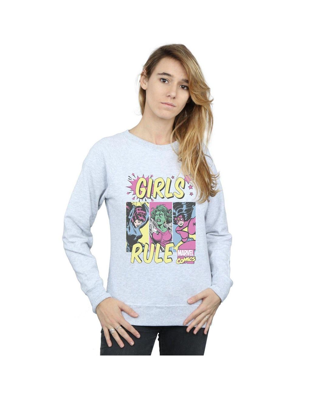 Marvel Comics Blue Rule Sweatshirt