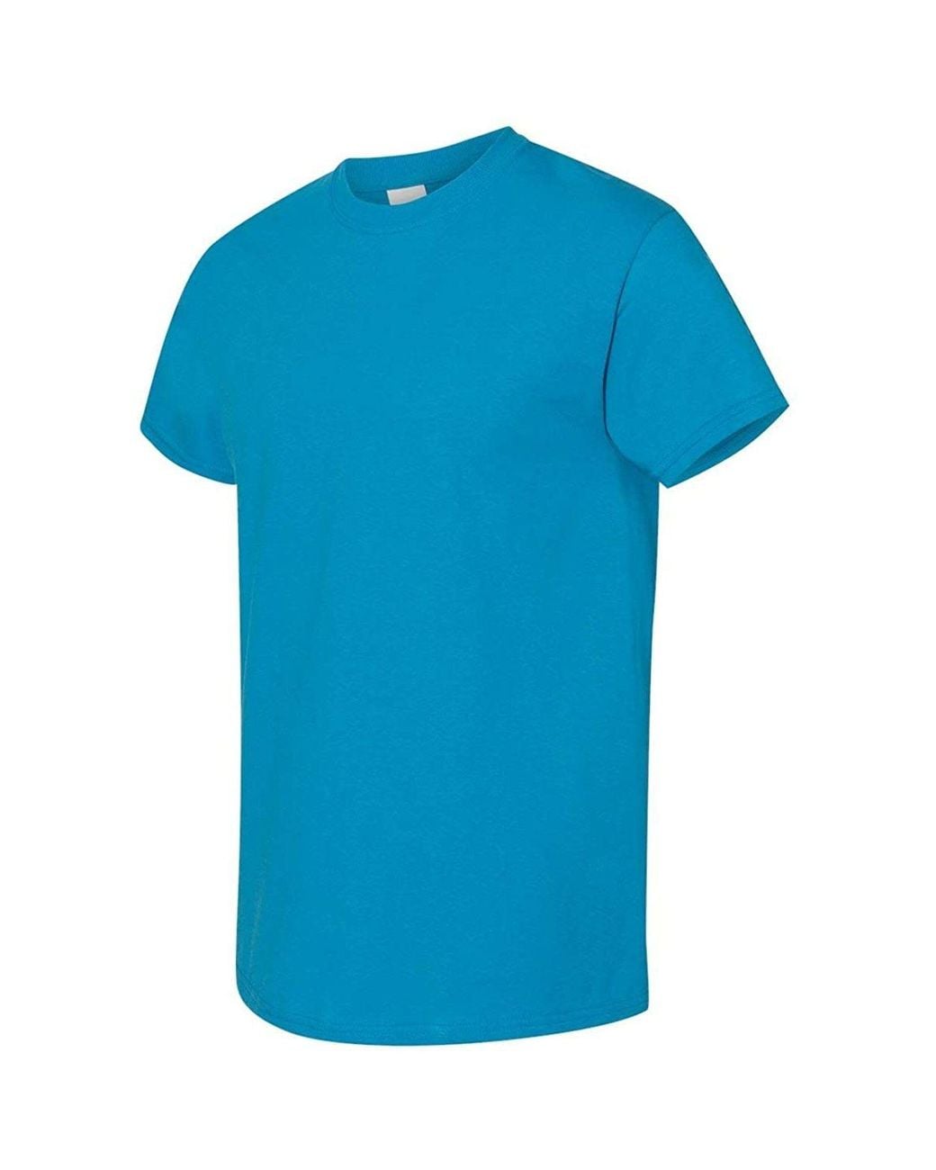 Gildan Blue Heavy Cotton T-Shirt for men