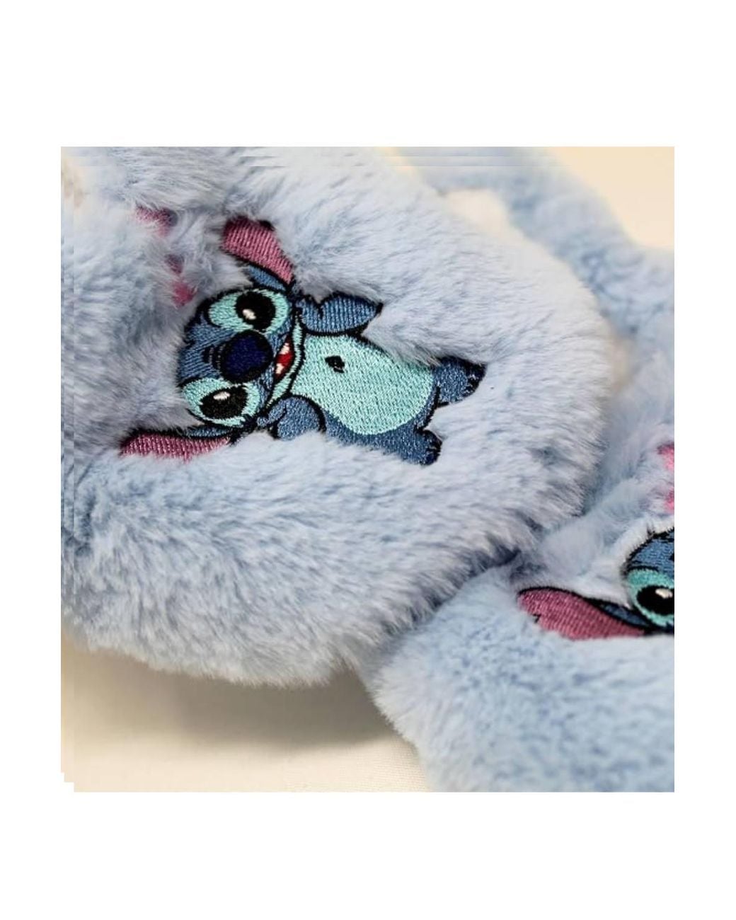 Disney Blue Lilo & Stitch Fluffy Slippers