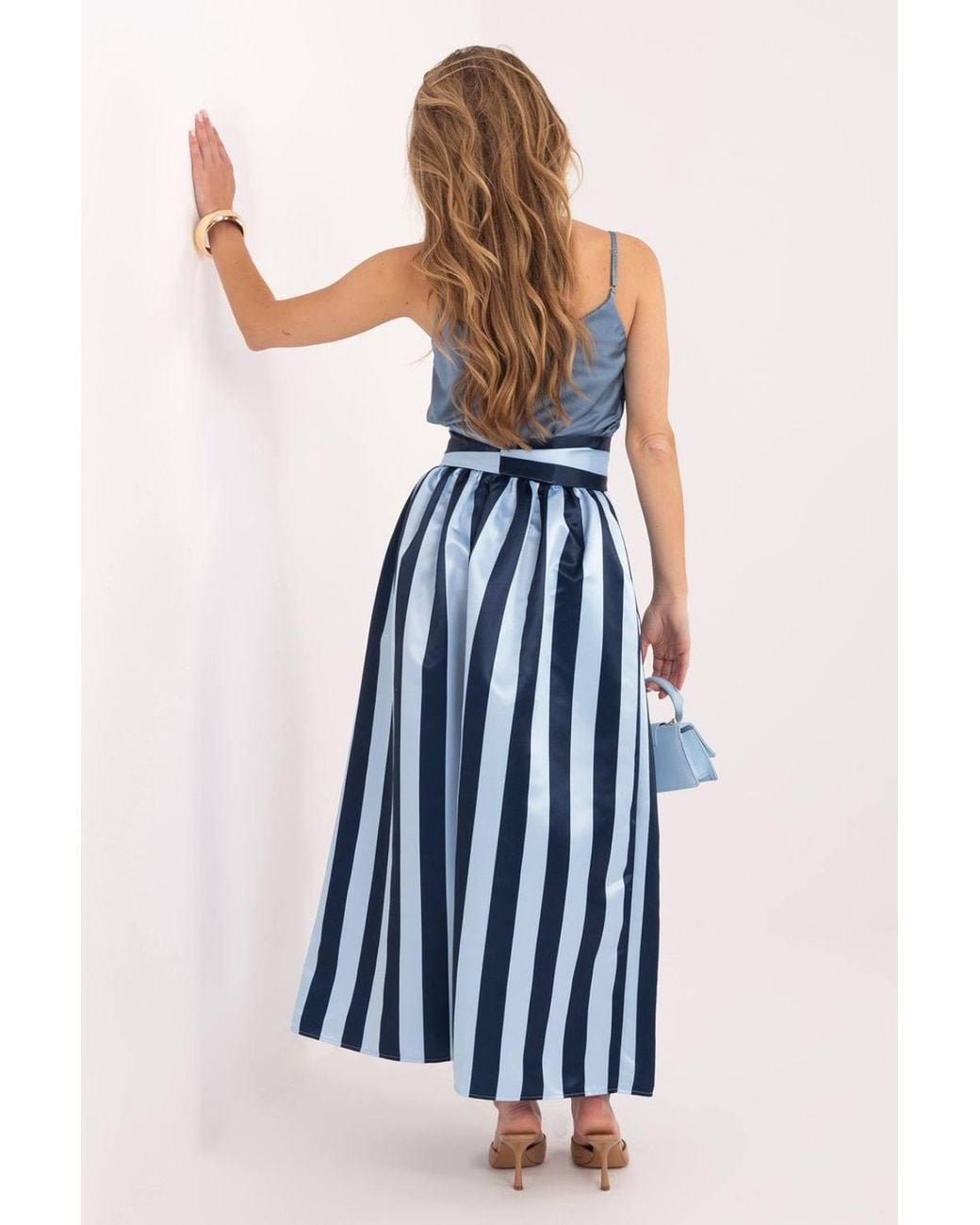 Love Lace Blue Essential Classic Signature Skirt