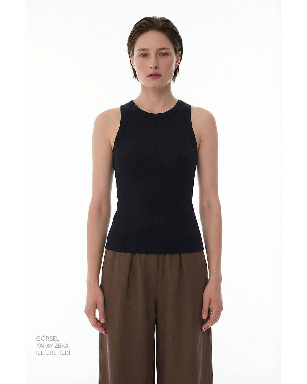 Penti Blue Halter Neck Tank Top