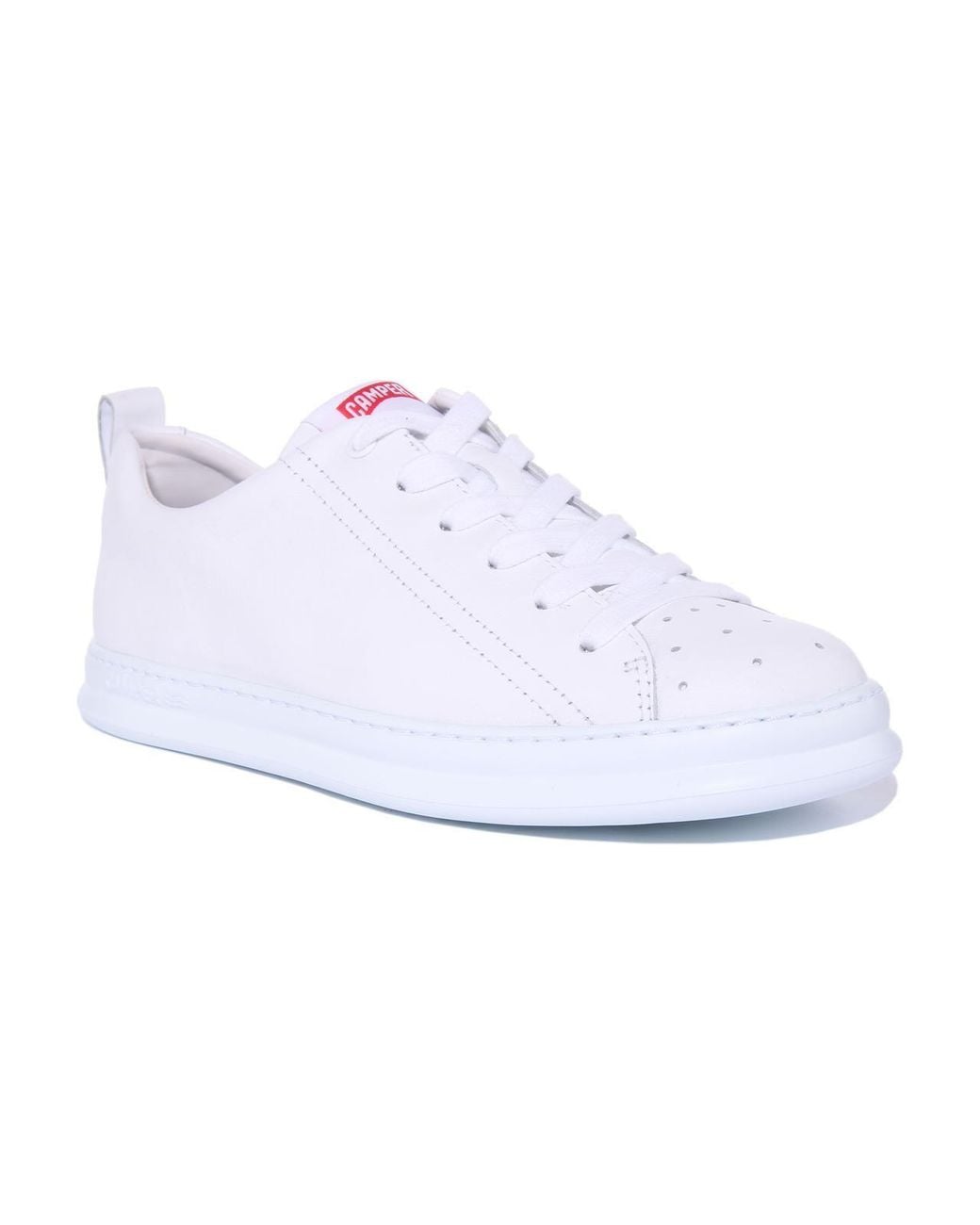 Camper White 'Runner Four' Leather Shoes for men
