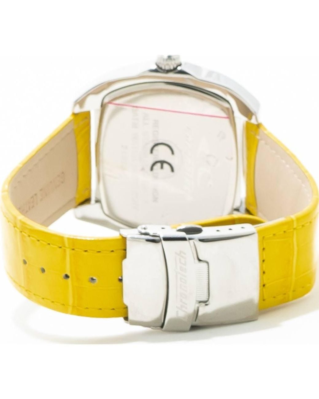 Chronotech Yellow Ct2188M-05 45Mm Quartz Watch