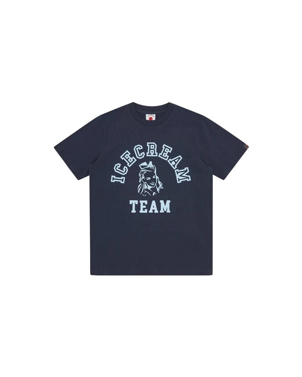 ICECREAM Blue T-Shirt Team for men