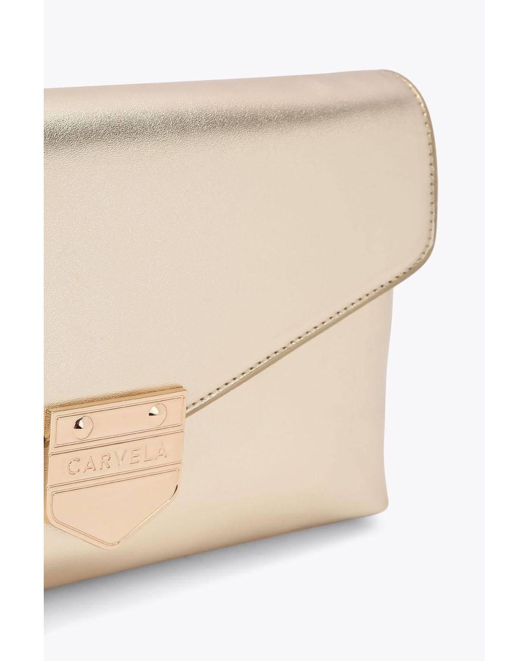 Carvela Kurt Geiger Metallic 'Maria Envelope Clutch' Bag