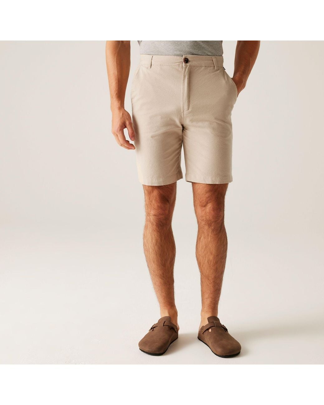 Regatta Natural Sabastal Cotton Shorts for men