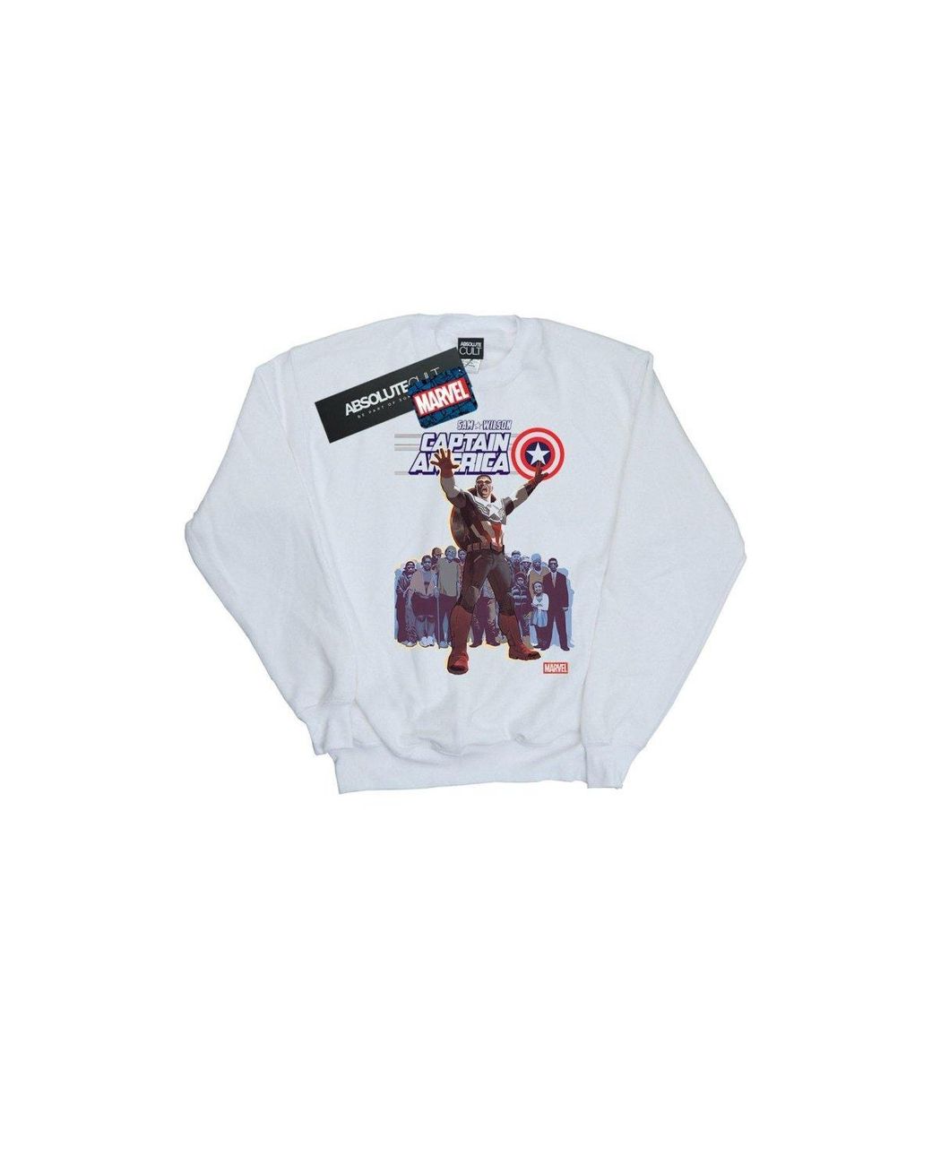 Captain marvel crewneck sale