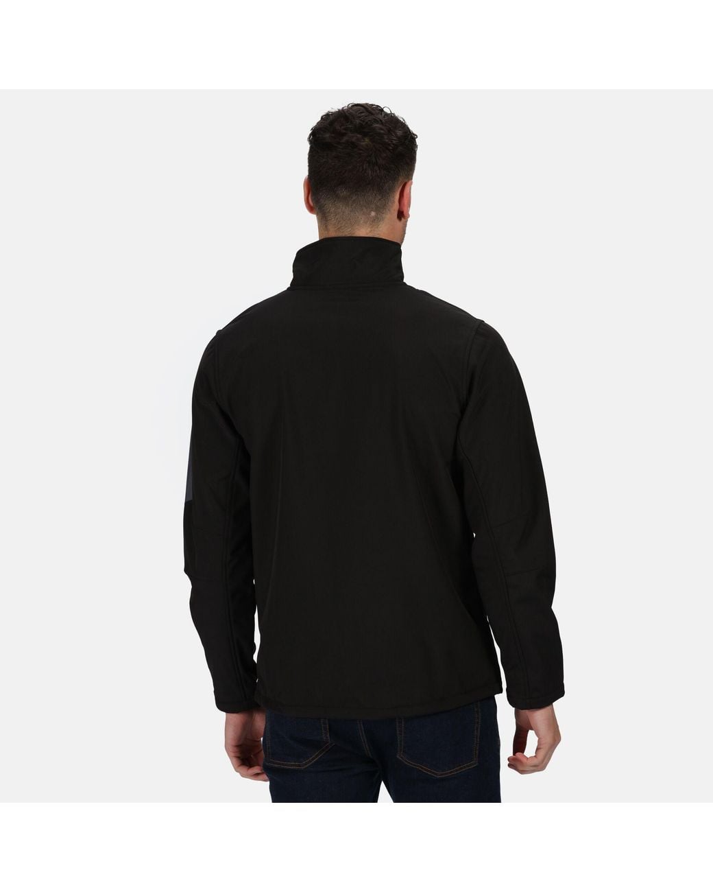 Regatta Black 3 Layer Membrane Soft Shell Jacket for men
