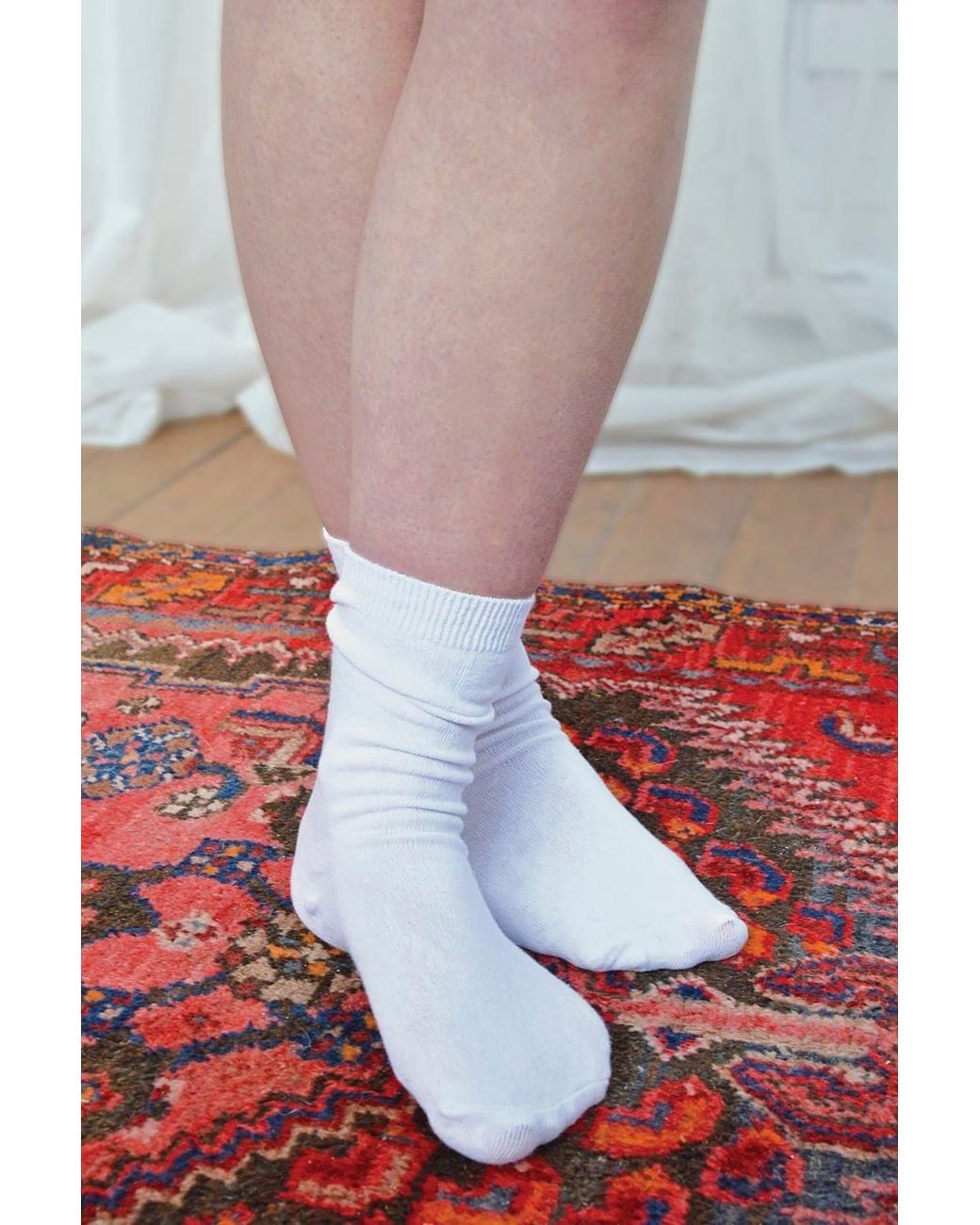 Sock Snob White 6 Pack & Super Soft Breathable Bamboo Socks for men