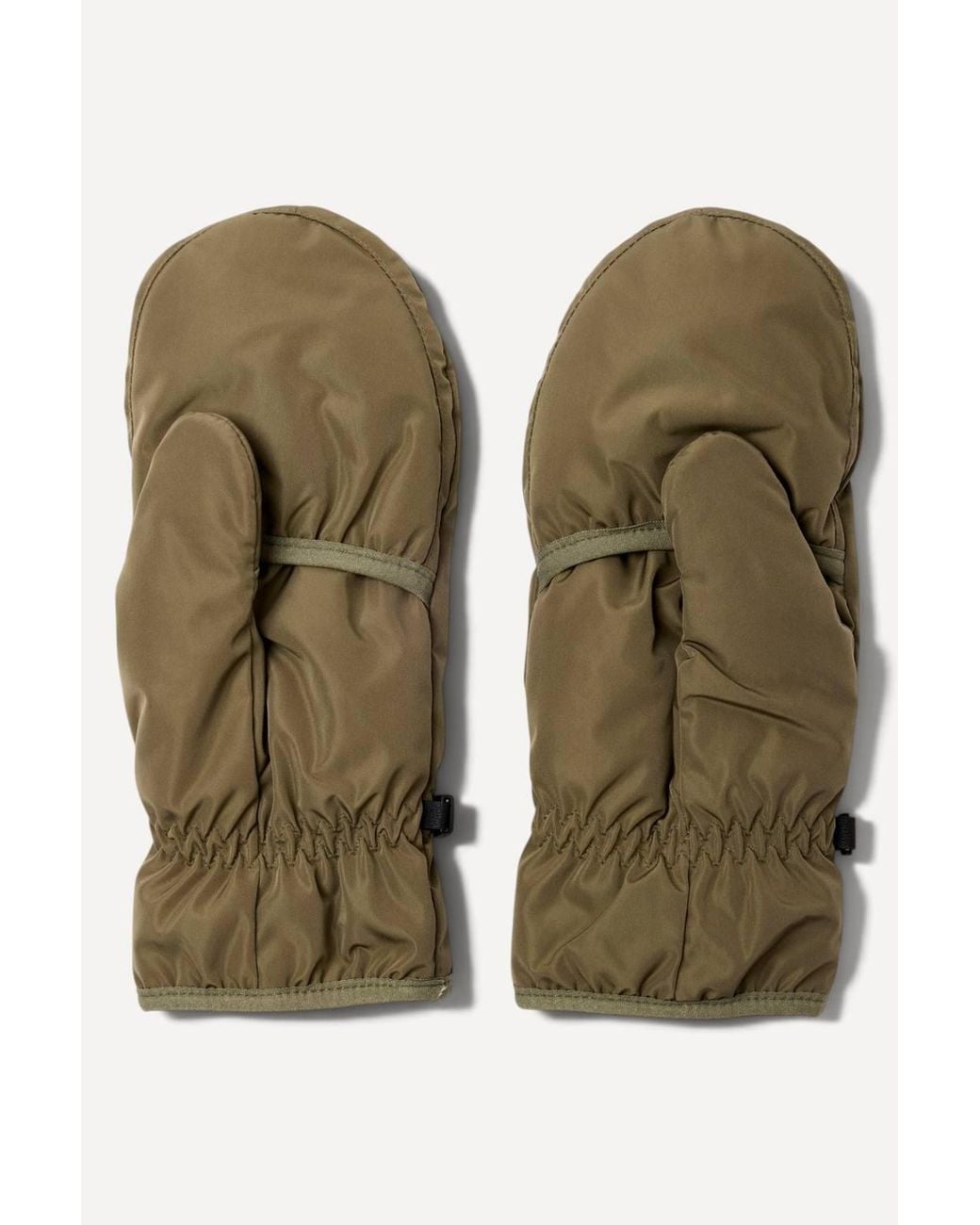 DAMART Green Thermal Rain Protect Fold-Back Mittens