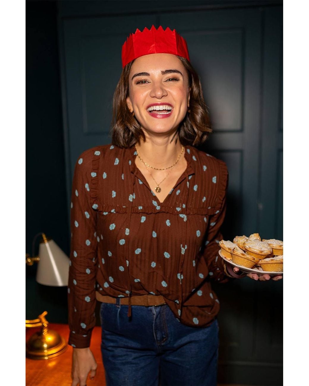 Brakeburn Brown Eliora Blouse