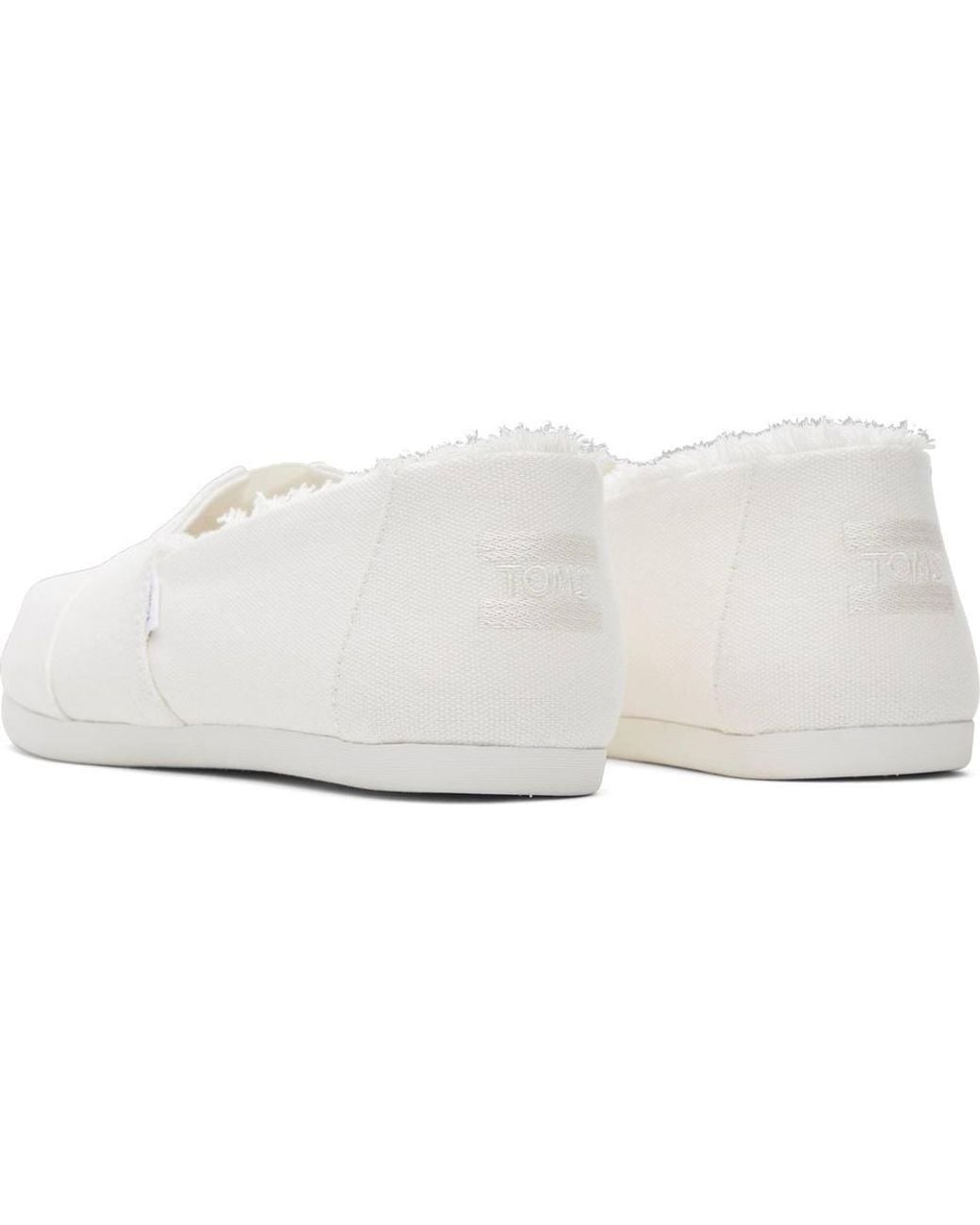 TOMS White Alpargata With Cloudbound' Slip On Shoes