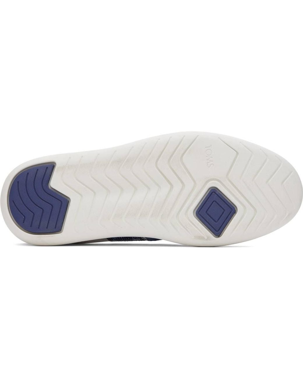 TOMS Blue Alpargata Mallow' Slip On Shoes