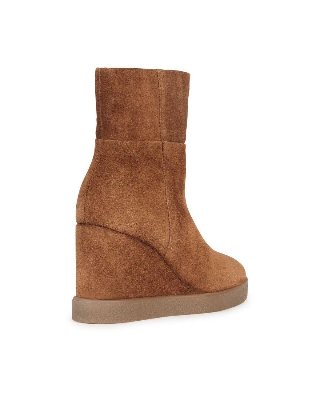 Geox Brown D Eildea Wedge B Ankle Boots