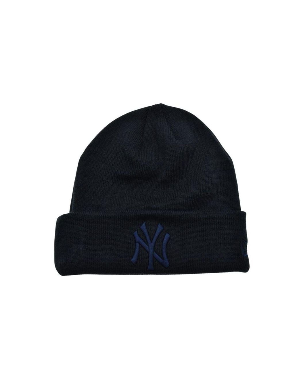 KTZ Blue Yankees Cuffed Beanie for men