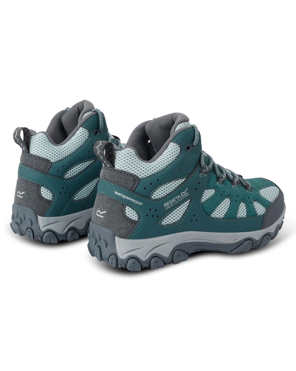Regatta Blue Edgepoint Waterproof Breathable Mid Walking Boots