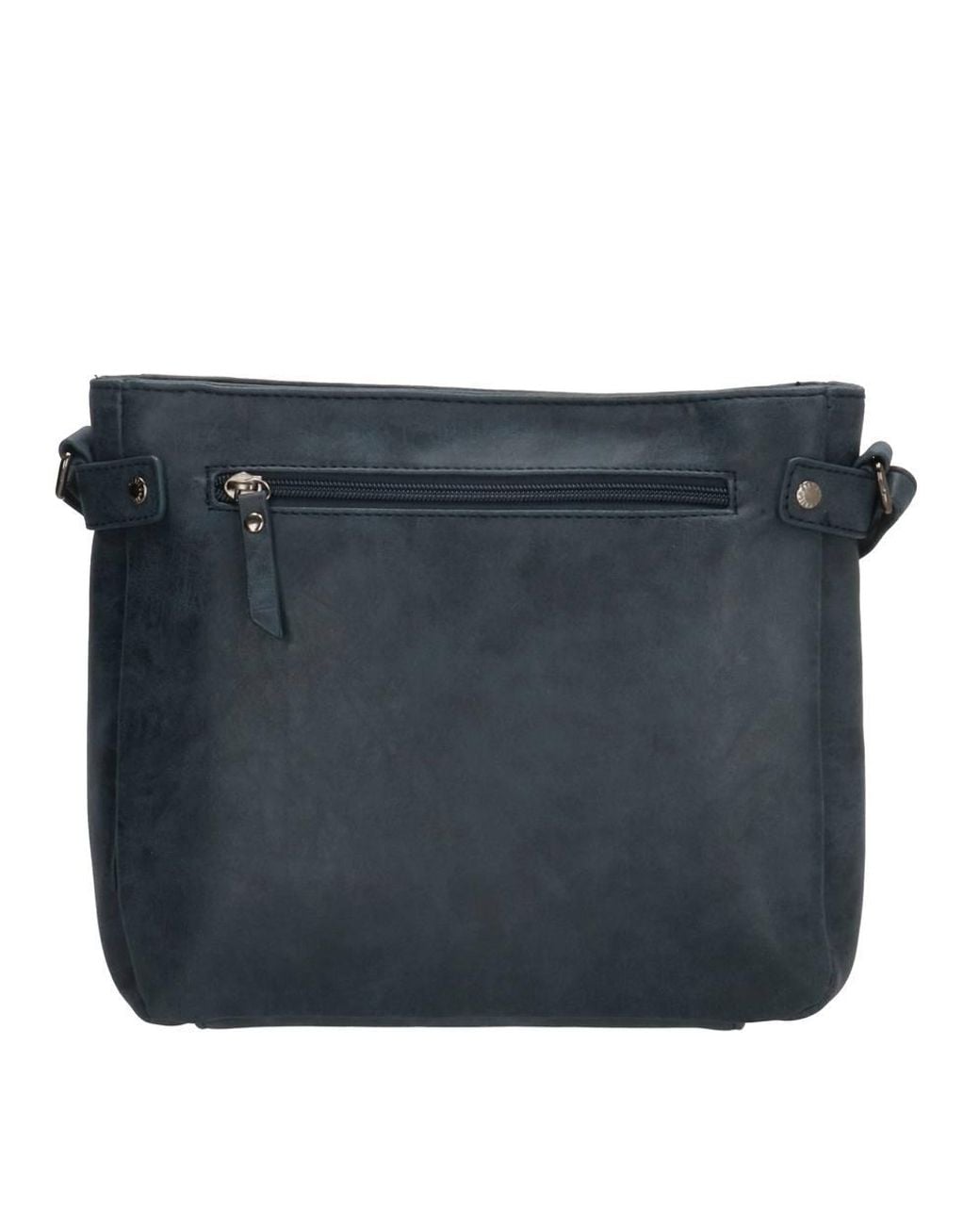 Enrico Benetti Blue Noumea Single Handle Vegan Leather Shoulderbag