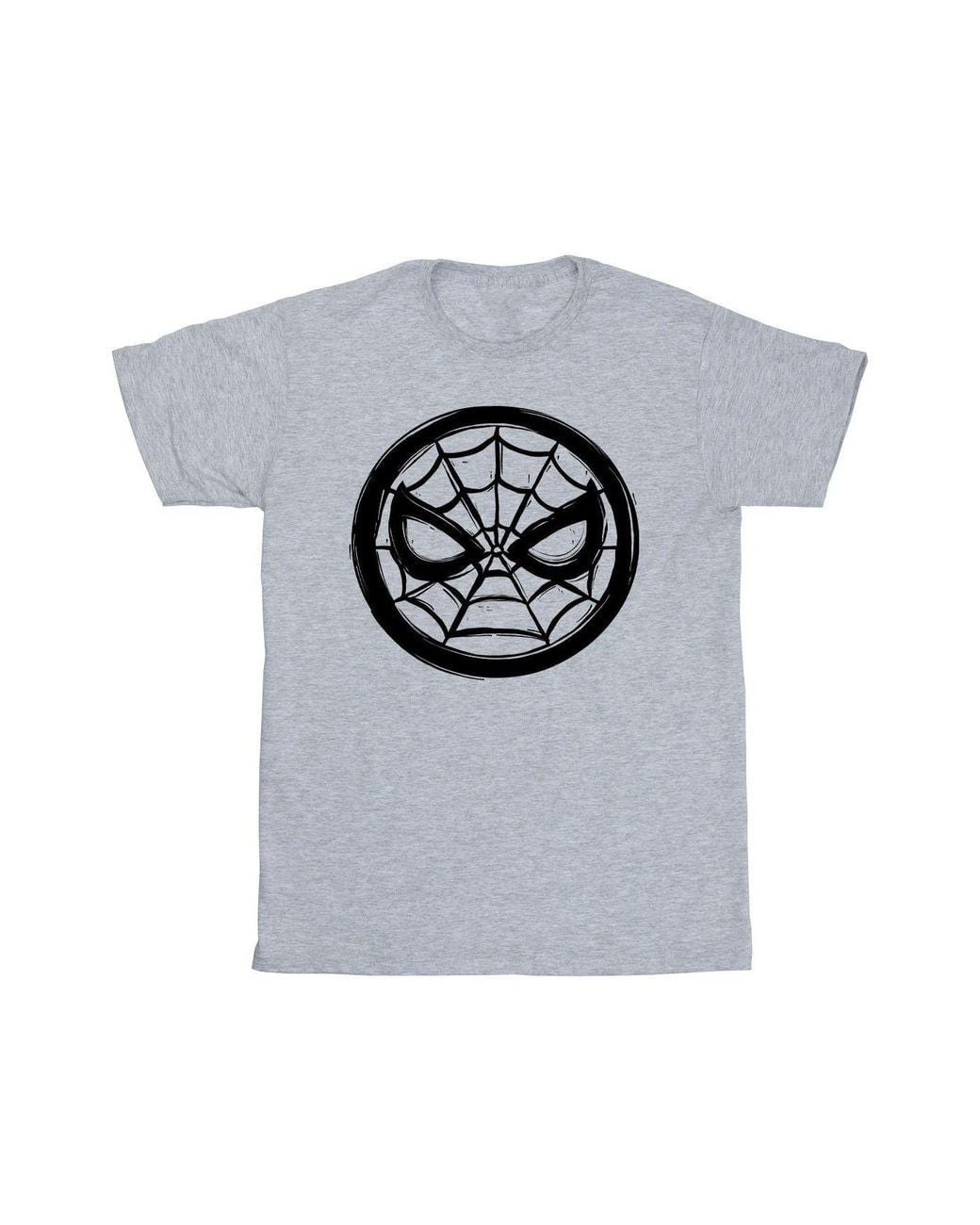 Marvel White Spider- Chest Logo T-Shirt for men