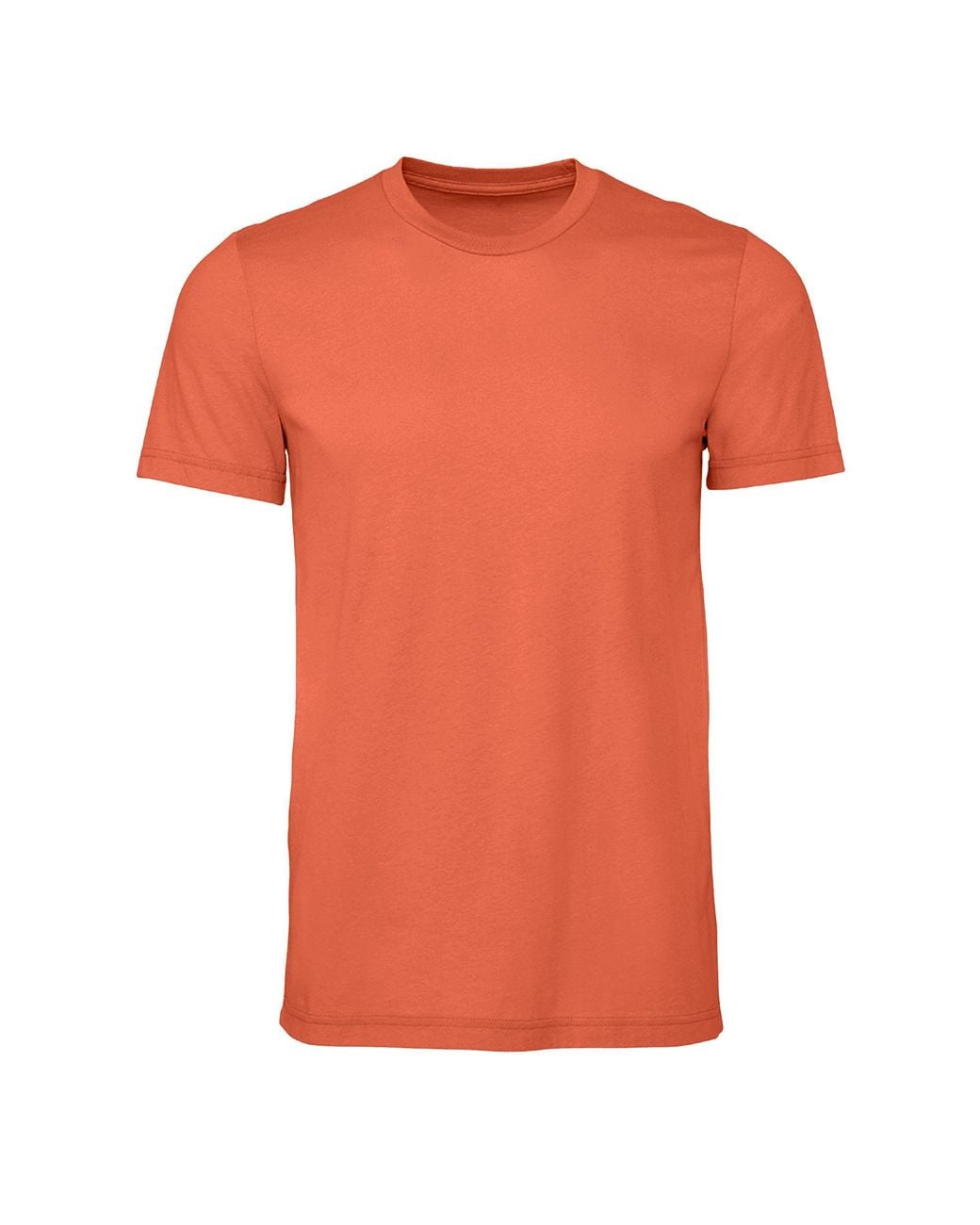 Gildan Orange Midweight Soft Touch T-Shirt for men