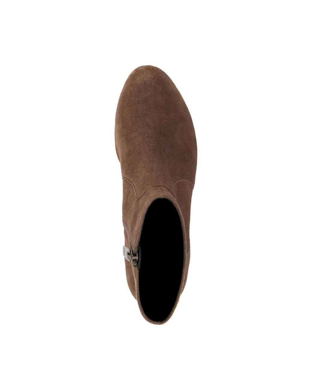 Dune Brown 'Pardys' Suede Ankle Boots