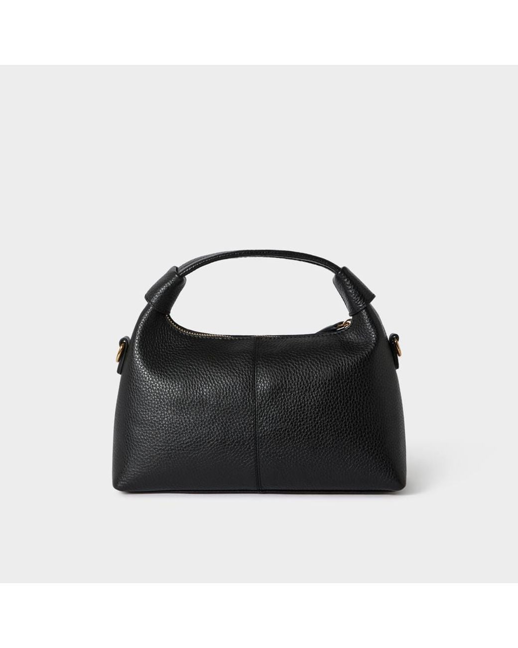 Osprey Black The Alpha Leather Grab & Crossbody Bag