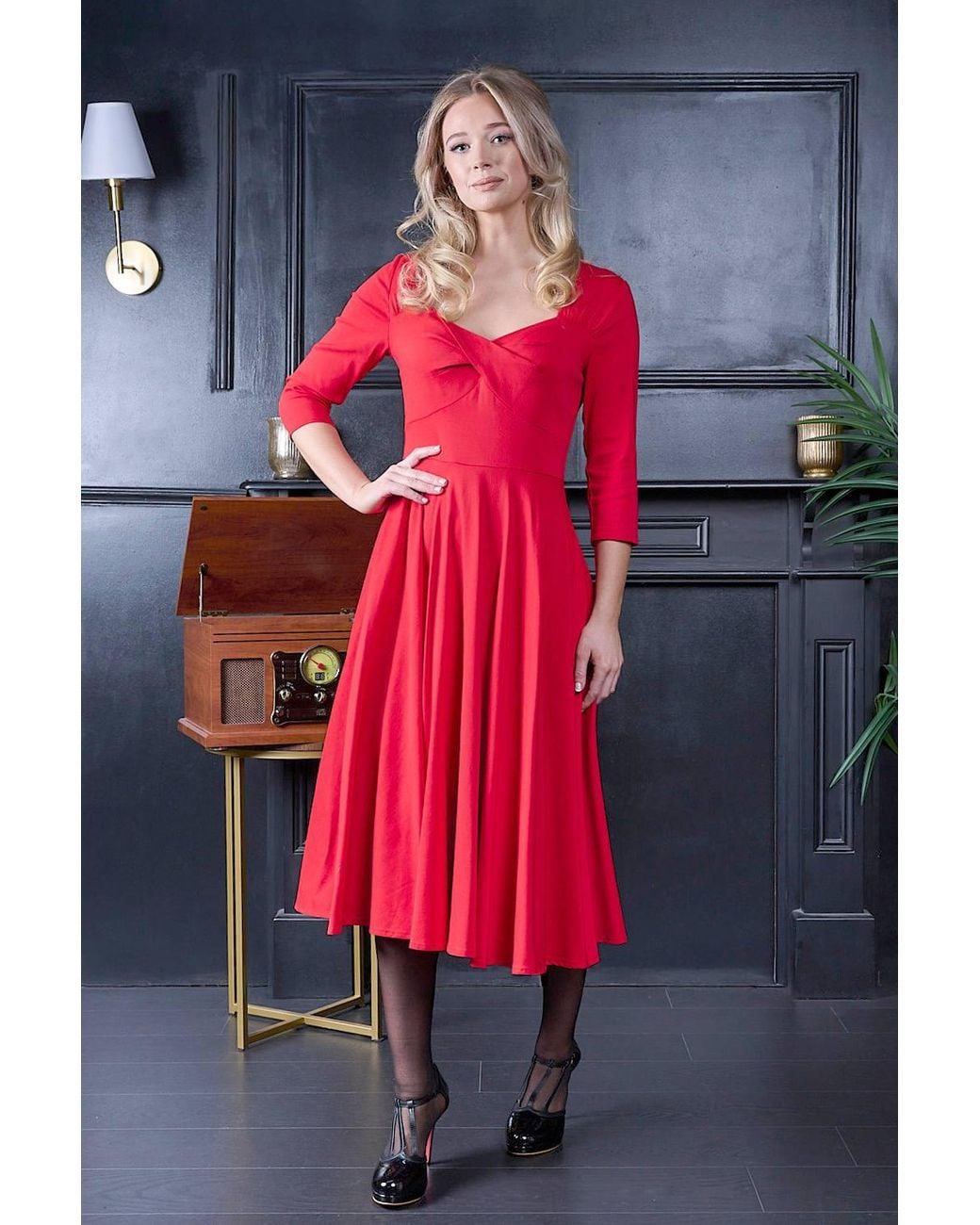 Banned Retro Gray Sasha Dress