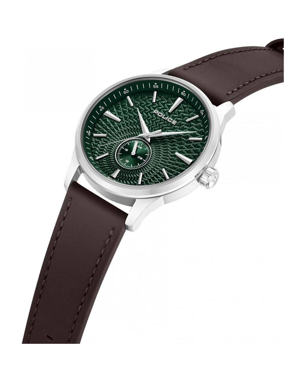 Police Green Pewgf0093601 Jet 52Mm Quartz Watch for men