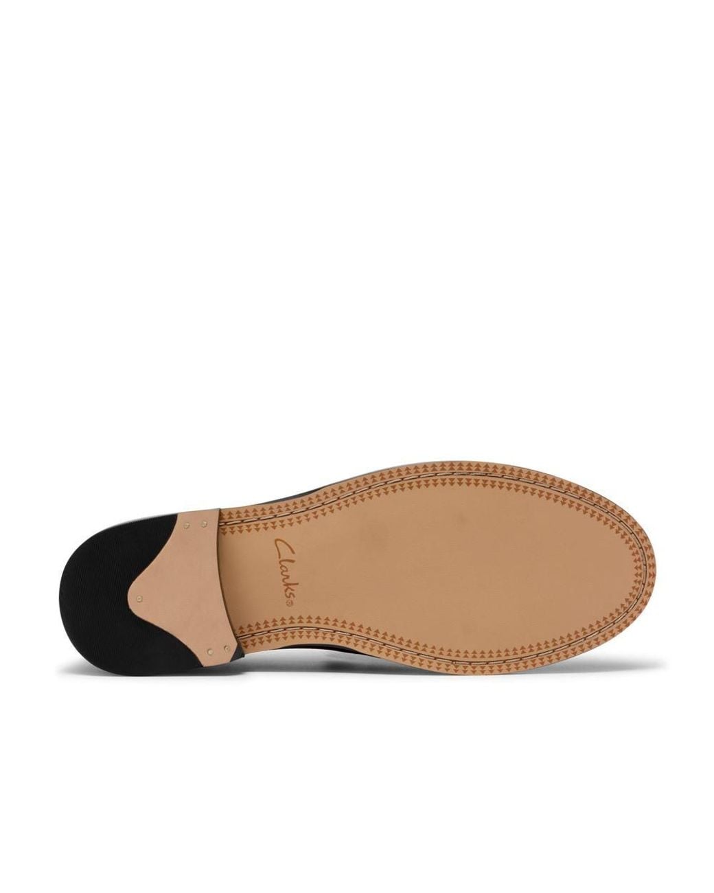 Clarks Brown Straven2 Step Burgundy Patent Loafers, Slip Ons