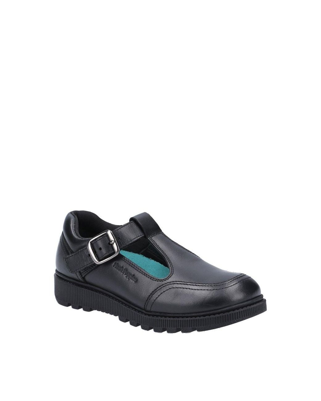 Hush Puppies Black Kerry Senior School Shoe