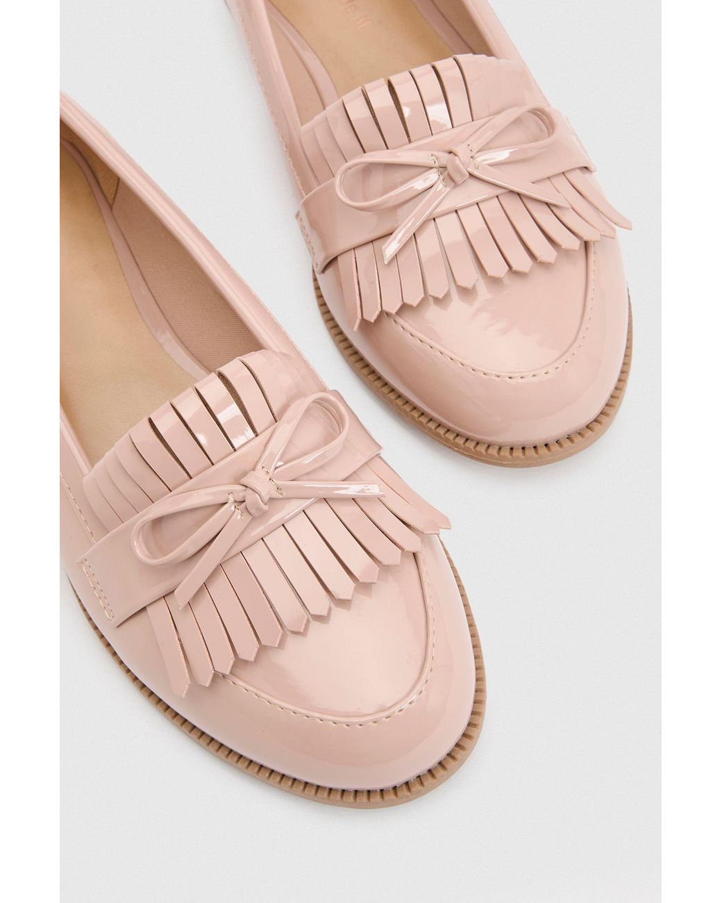 Dorothy Perkins Blue Wide Fit Loretta Tassel Loafers