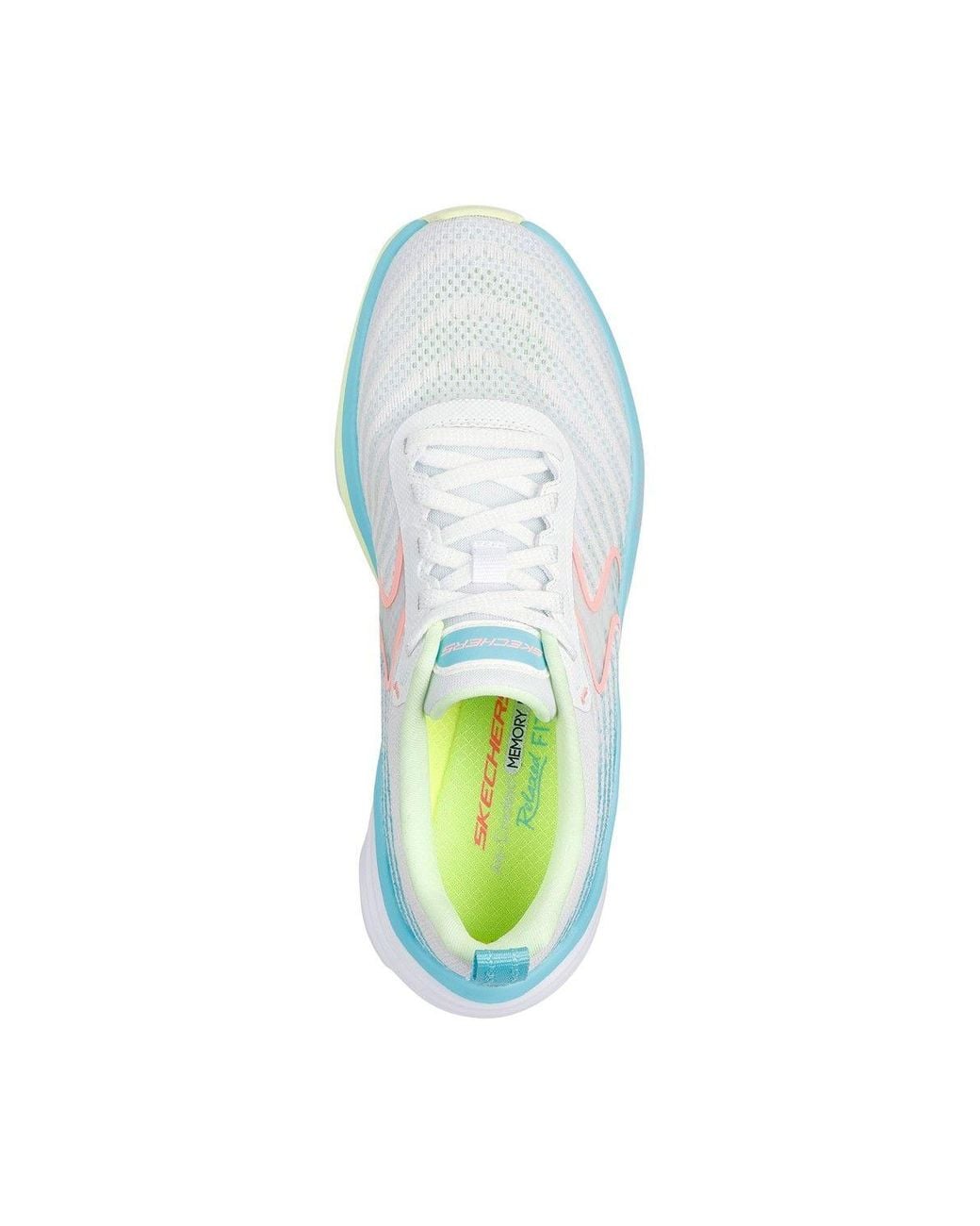 Skechers Blue D'Lux Vapor Cool Breeze Trainer