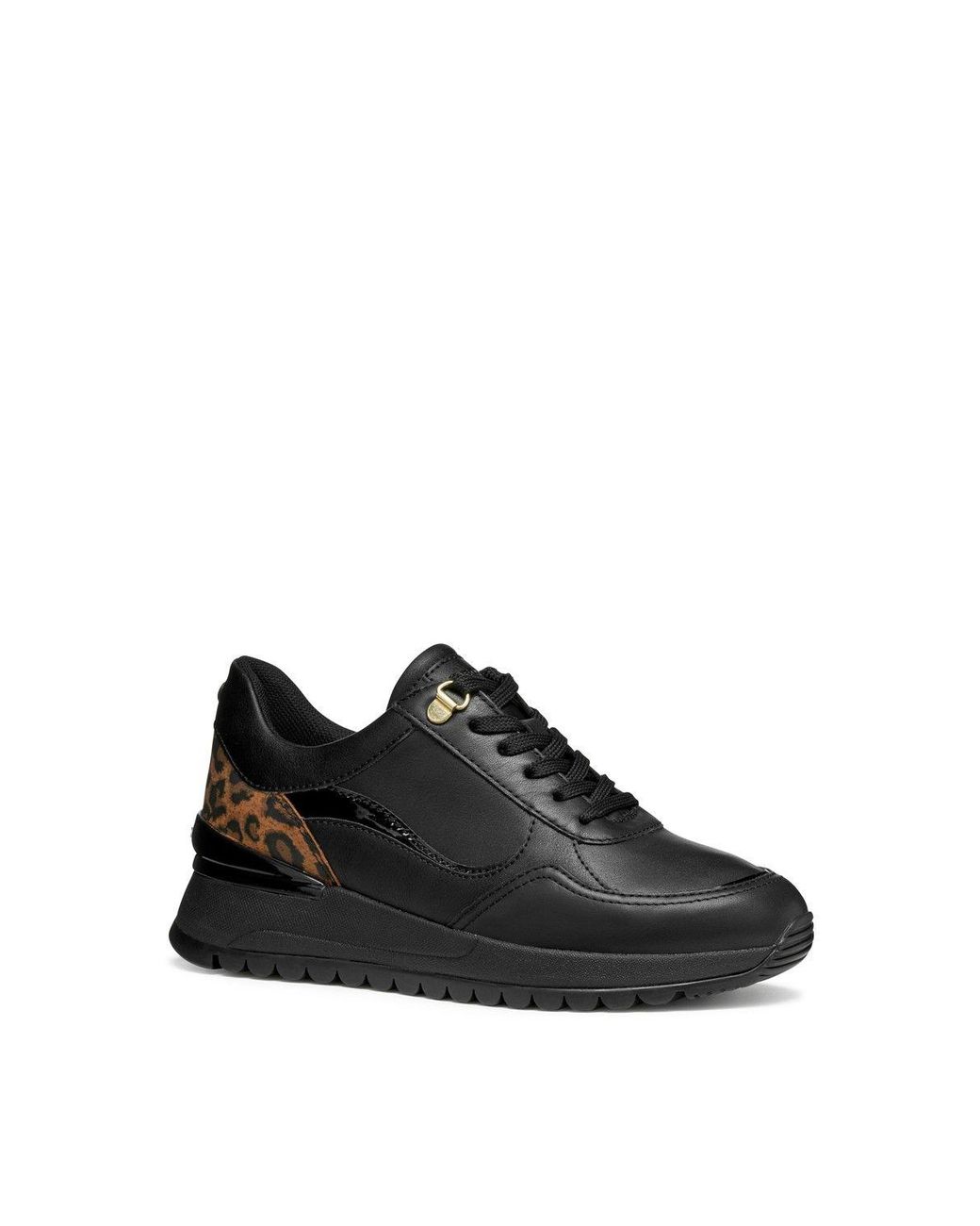 Geox Black D Desya A Sneakers