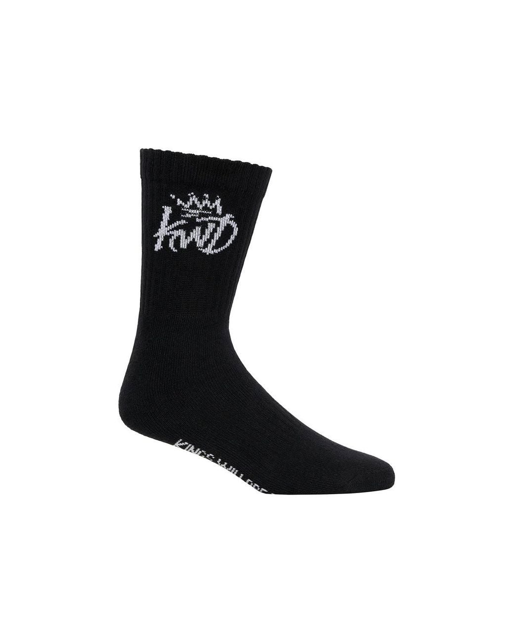 Kings Will Dream Black Simplene Sports Socks 3 Pack for men
