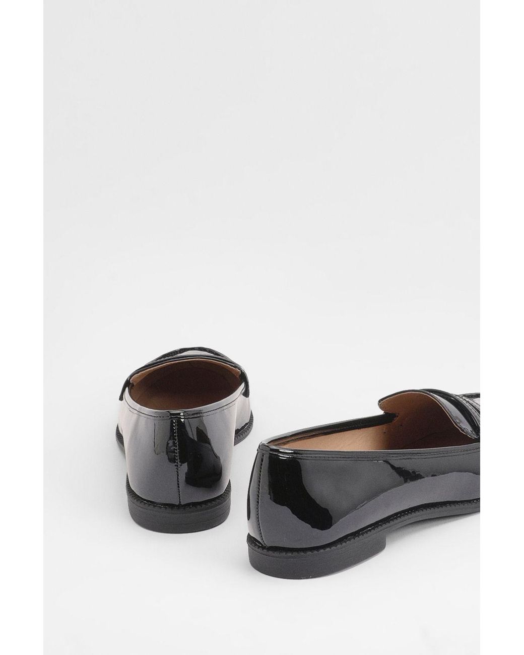 Dorothy Perkins Black Lara Penny Loafers