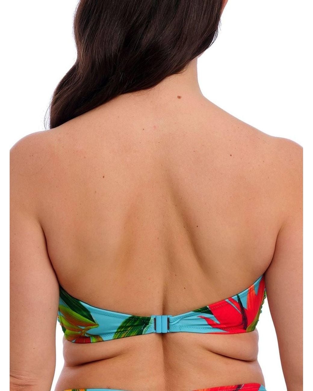 Fantasie Blue Pichola Bandeau Bikini Top