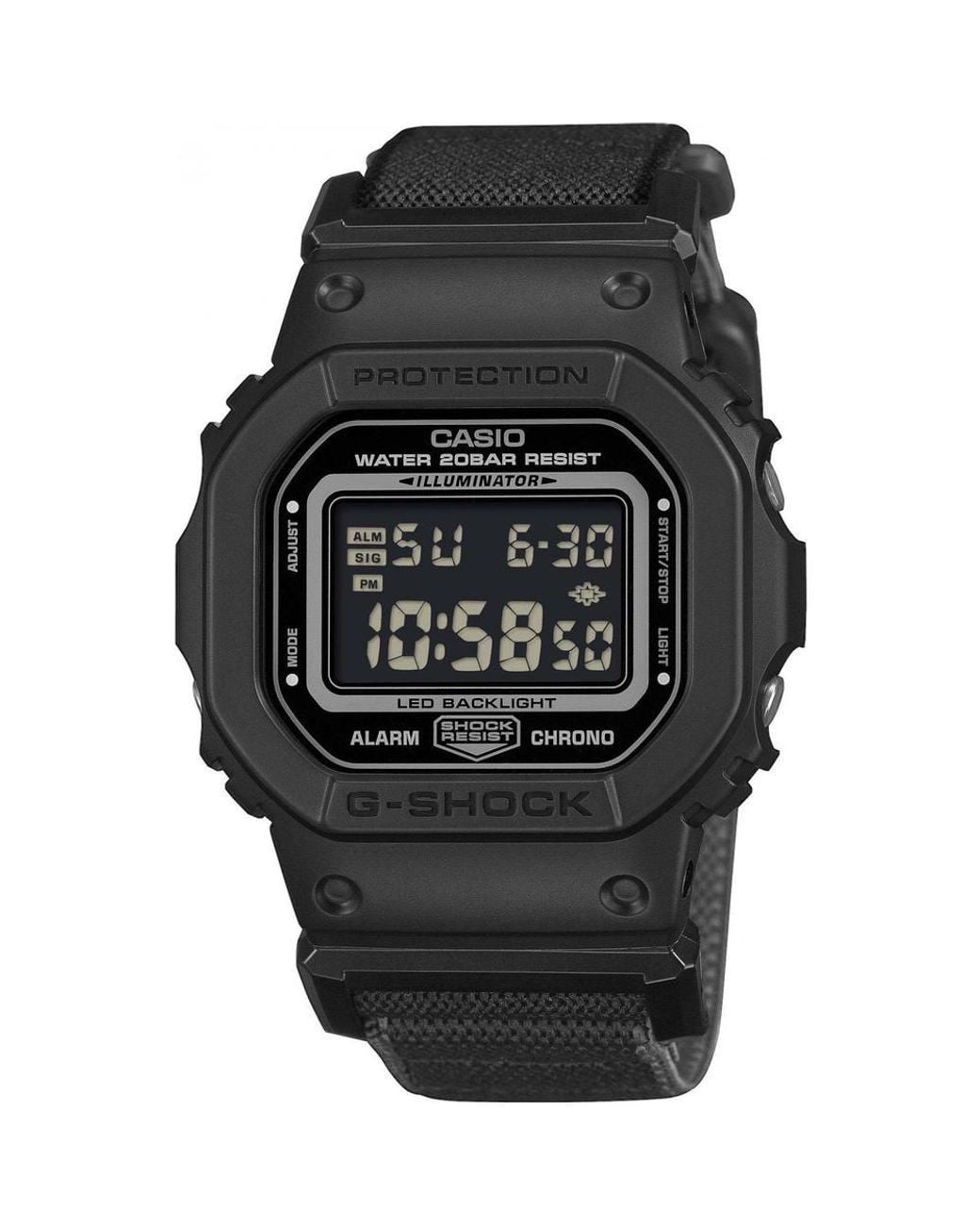 G-Shock Black Dw-5600Mnc-1Er G-Shock 43Mm Quartz Watch for men