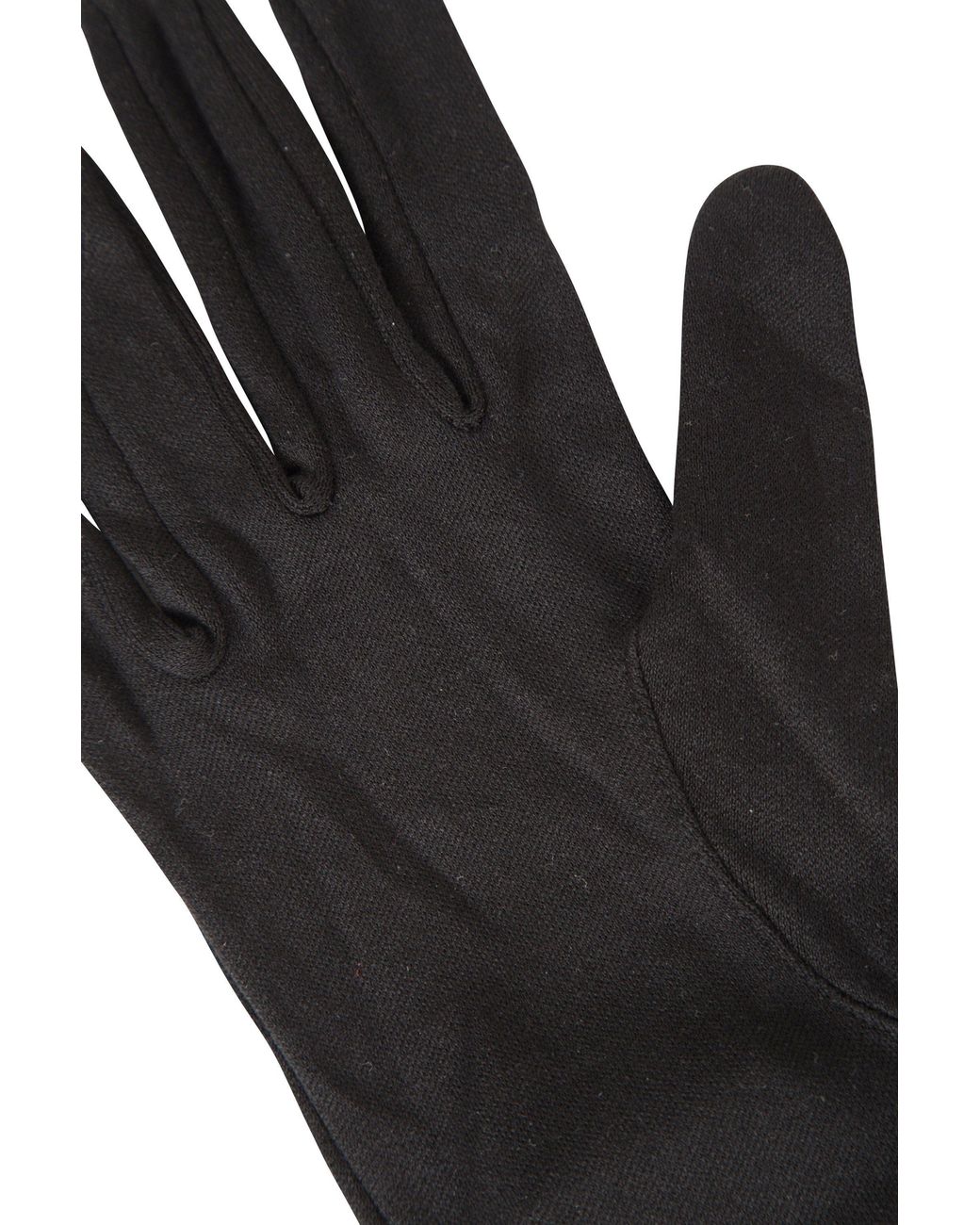 Mountain Warehouse Black Breathable Winter Warm Baselayer Travel Silk Gloves for men