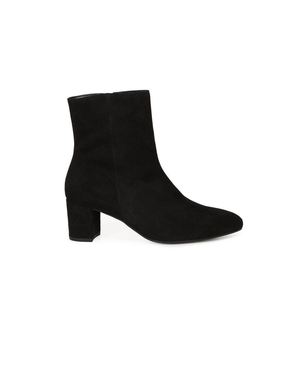 Gabor Black 'Dial'Heeled Ankle Boots