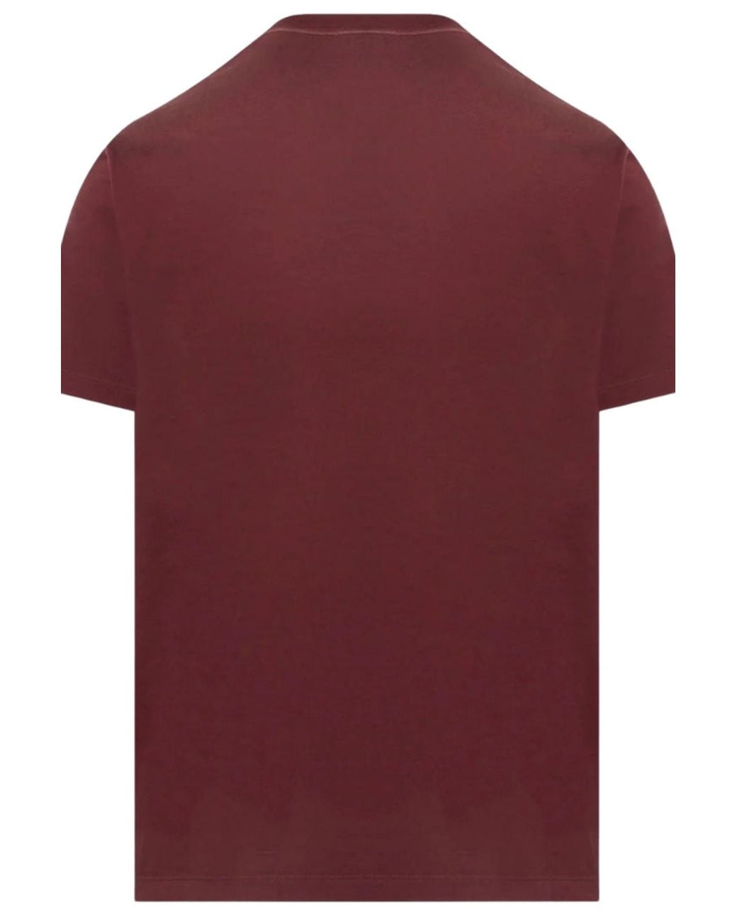 Off-White c/o Virgil Abloh Red Laundy Short Sleeve Slim Fit T-Shirt for men