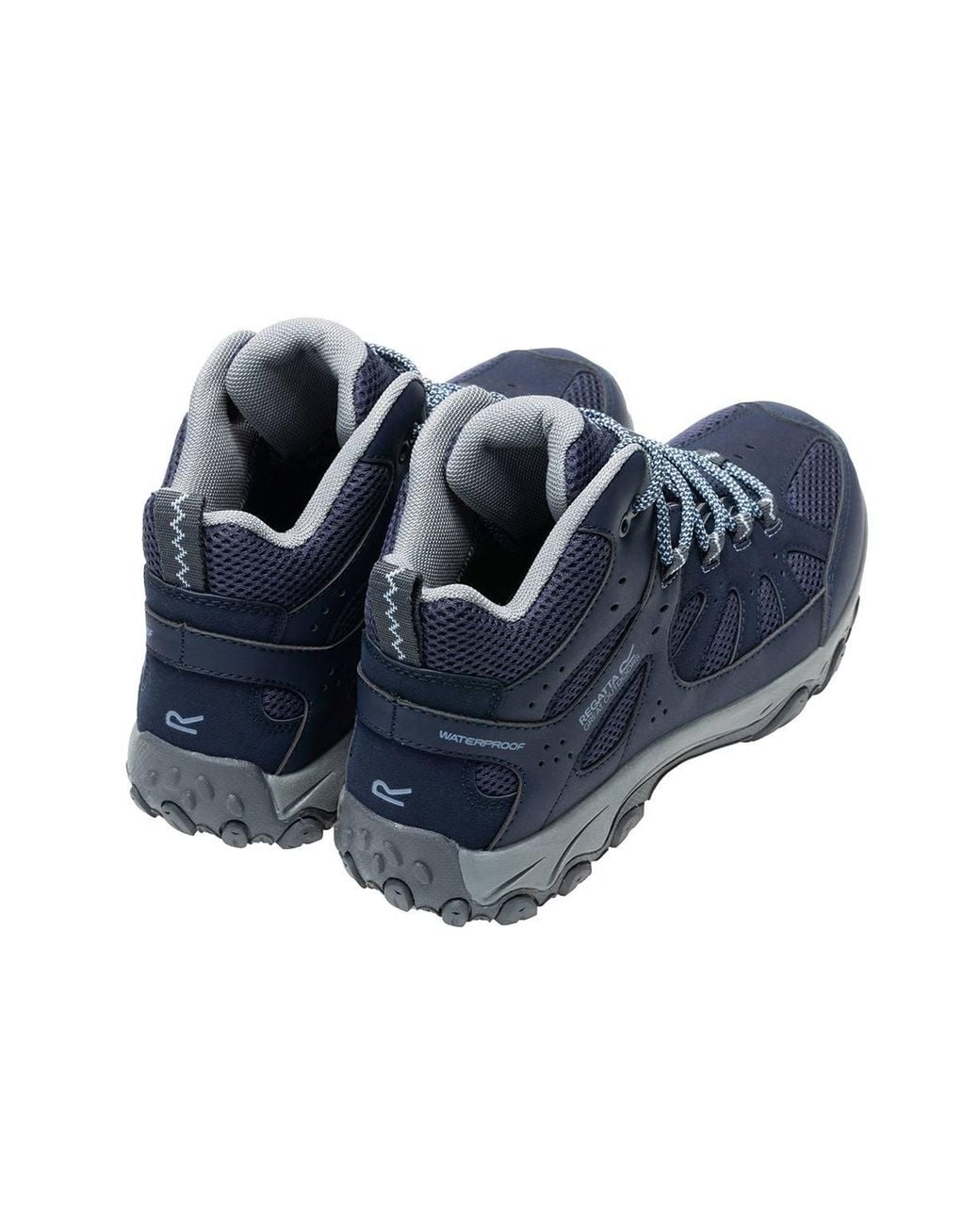 Regatta Blue Edgepoint Waterproof Breathable Mid Walking Boots