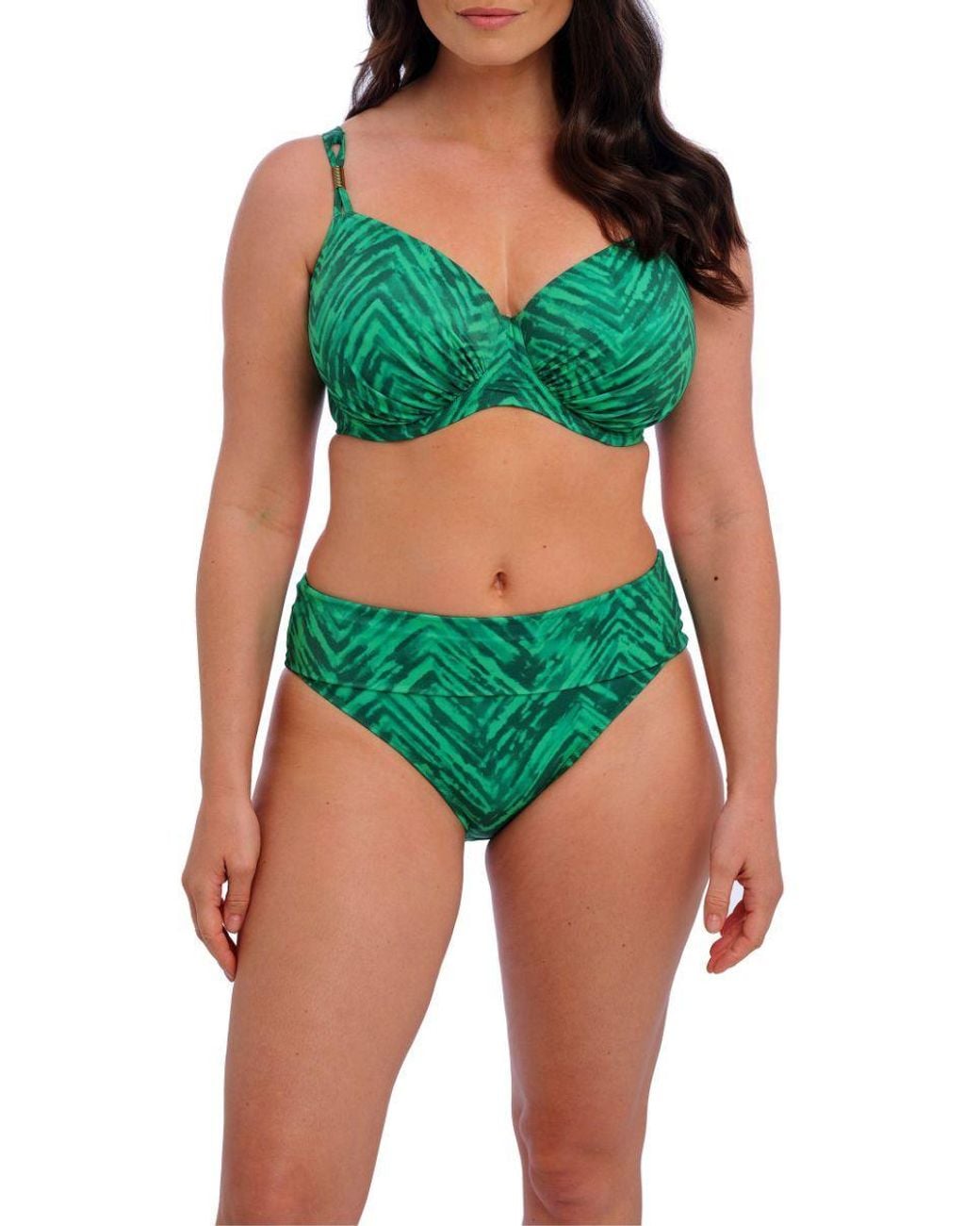 Fantasie Green Punta Mita Full Cup Bikini Top
