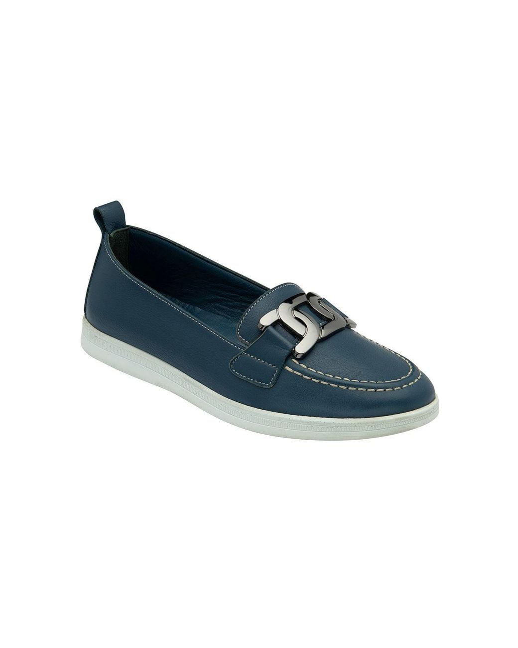 Lotus Blue 'Magali' Loafers